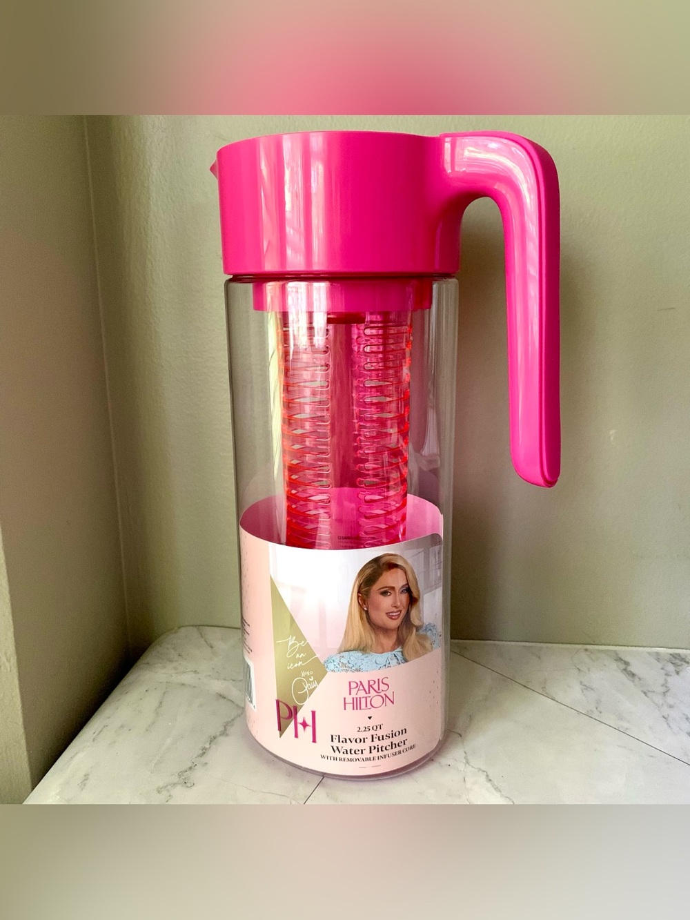 paris hilton flavored fusion Water pitcher